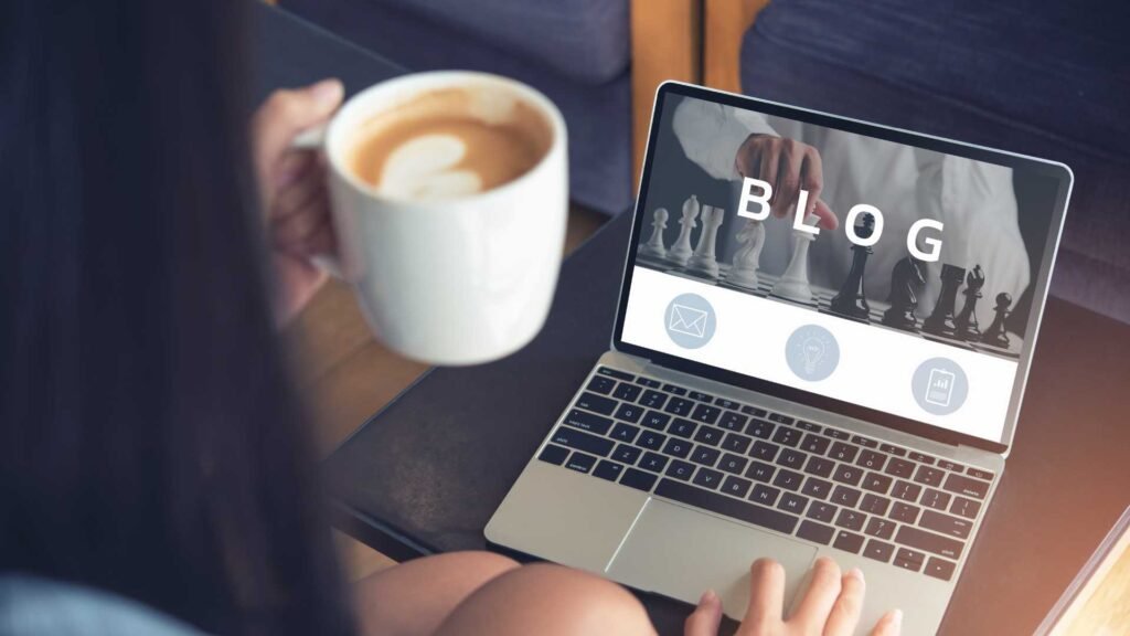 como fazer um blog